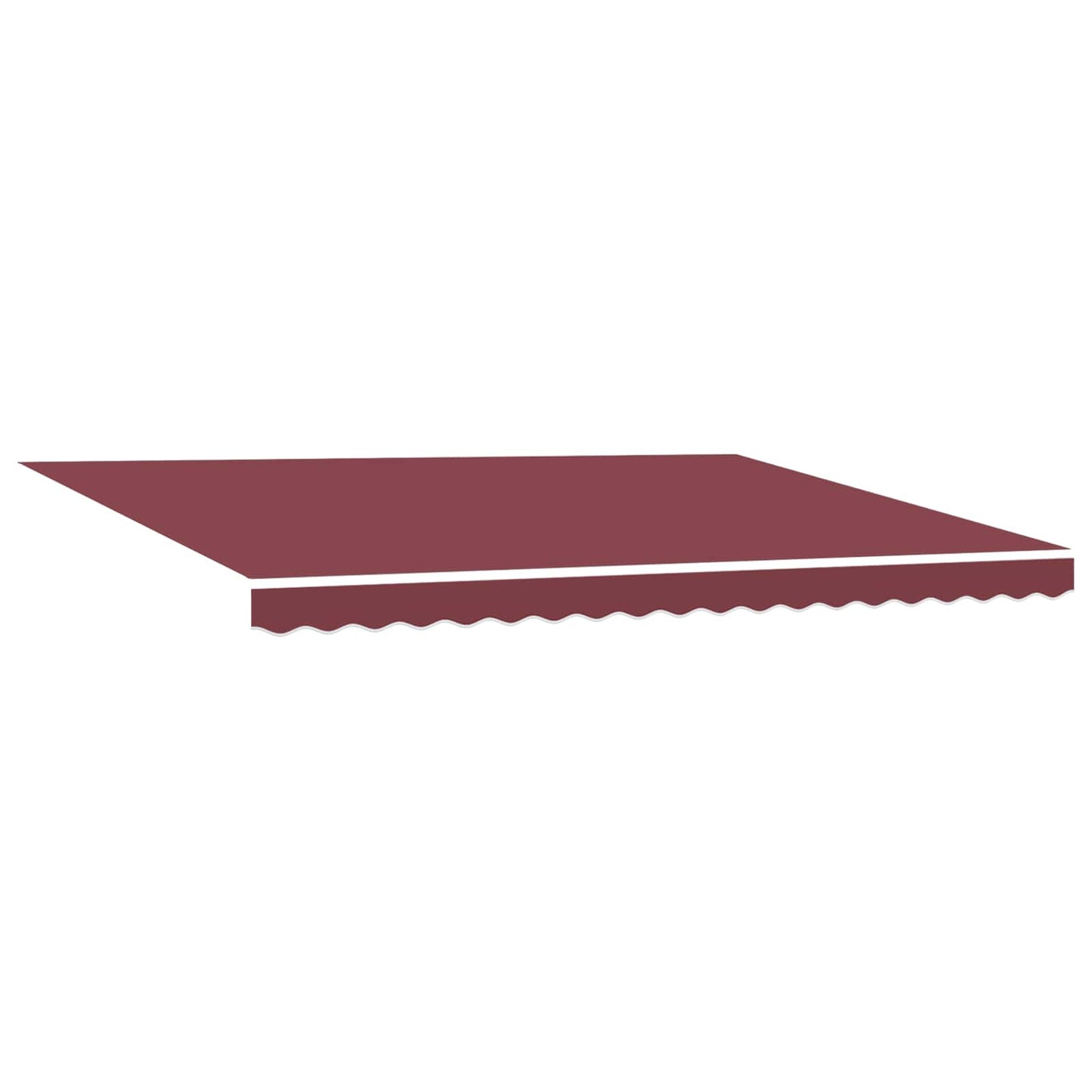Manual Retractable Awning Burgundy 4 x 3 m