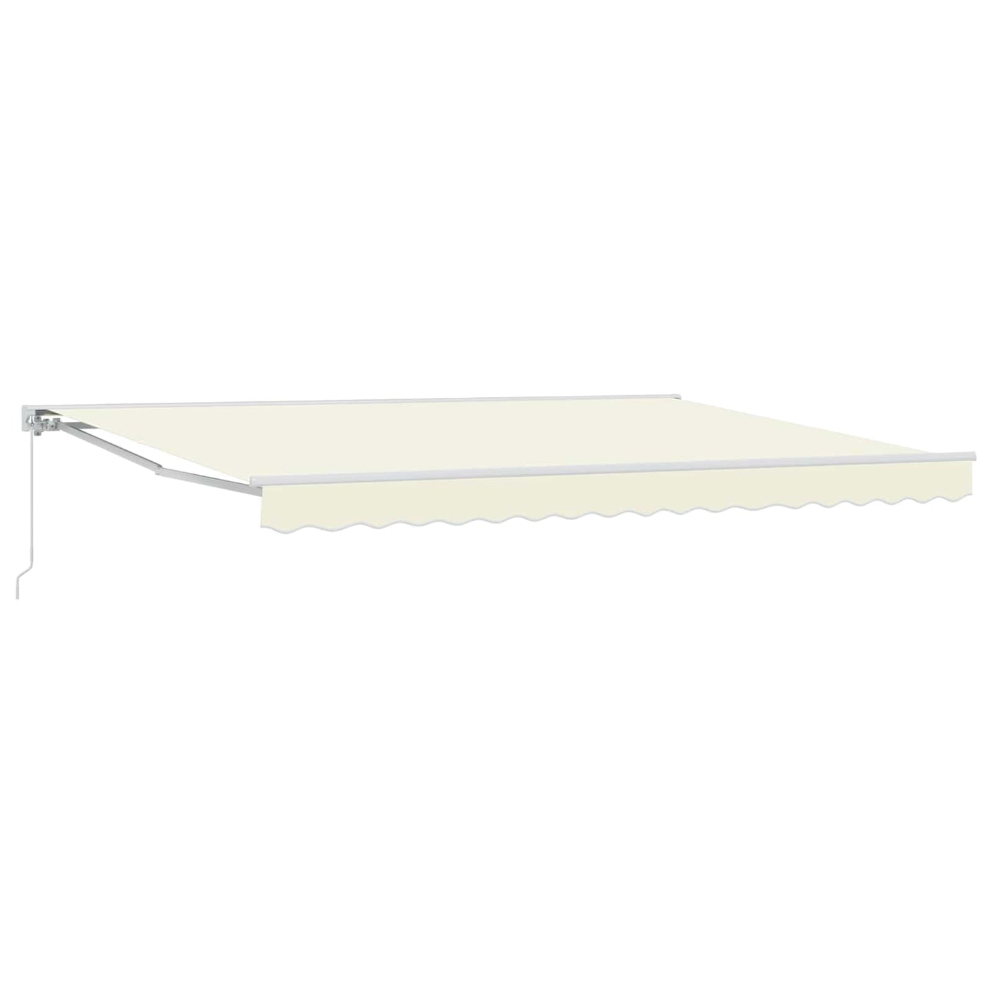 Manual Retractable Awning Cream 4 x 3.5 m