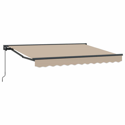 Manual Retractable Awning Beige 3 x 2 m