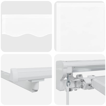 White 3 x 2.5 m Polyester with PU coating