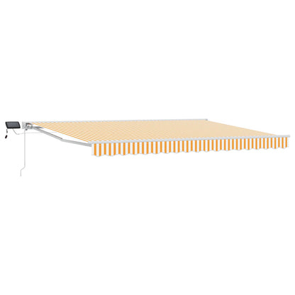 Yellow and White 4.5 x 3 m Polyester with PU coating