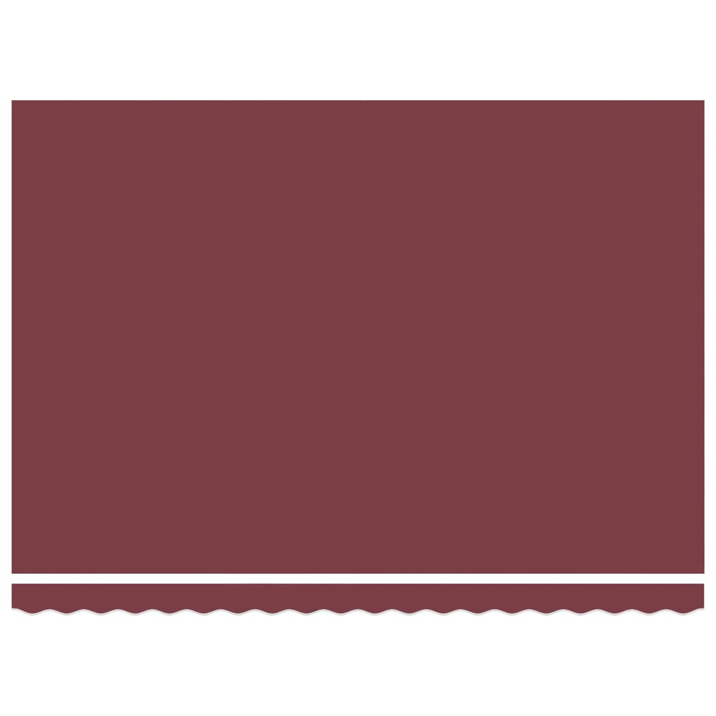 Burgundy and White 4.5 x 3.5 m Polyester with PU coating