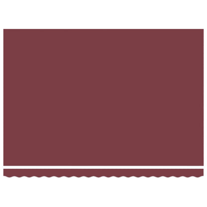 Burgundy and White 4.5 x 3.5 m Polyester with PU coating