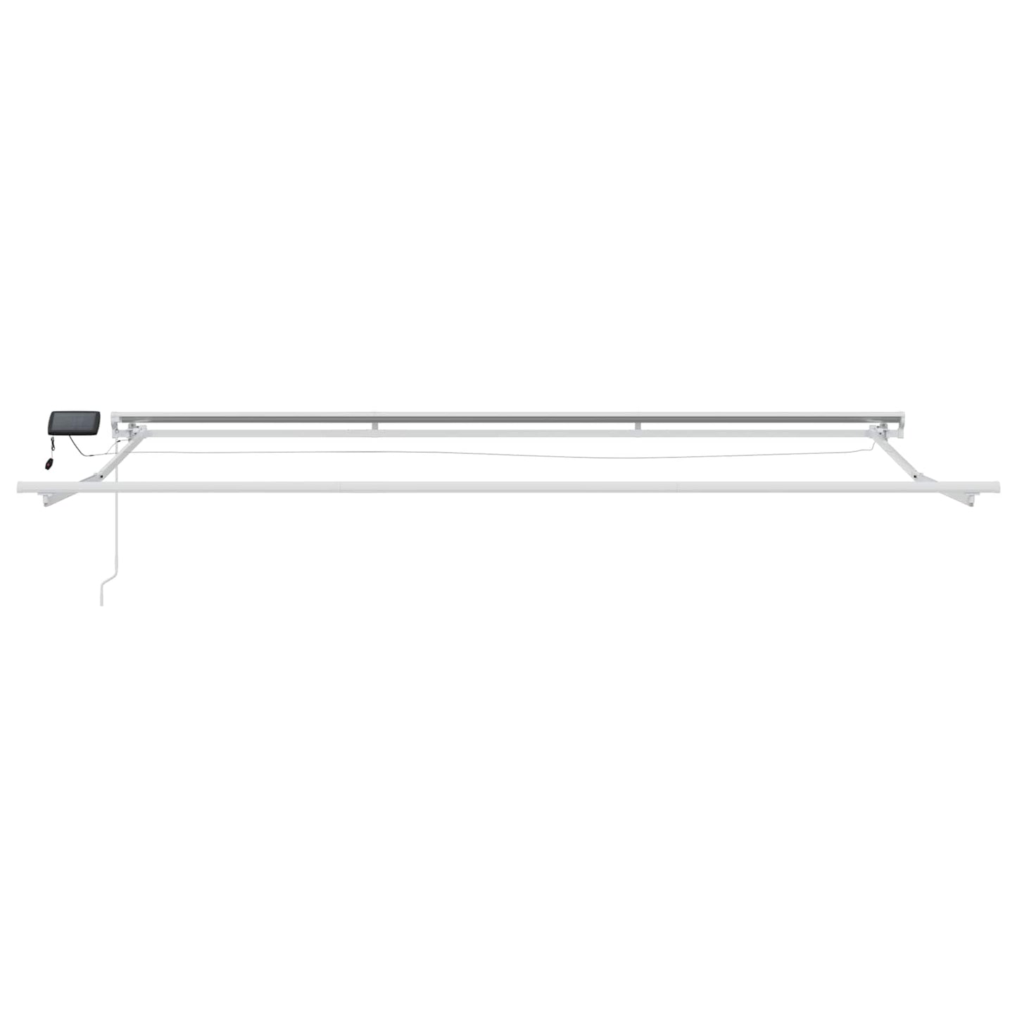 Manual Awning Frame with LEDs 5 x 3.5 m