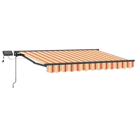 Manual Awning Frame with LEDs 2.5 x 2 m