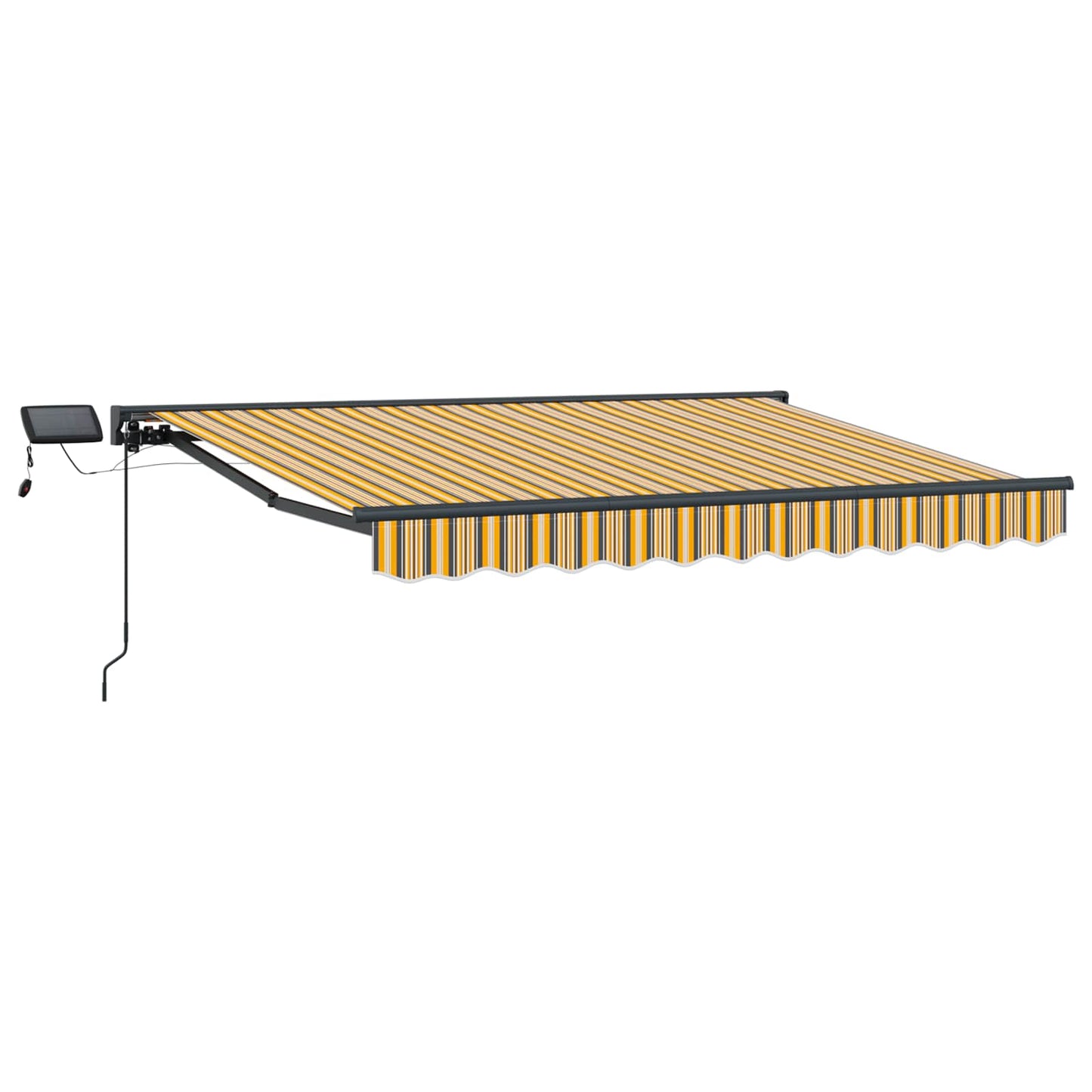 Manual Awning Frame with LEDs 2.5 x 2 m