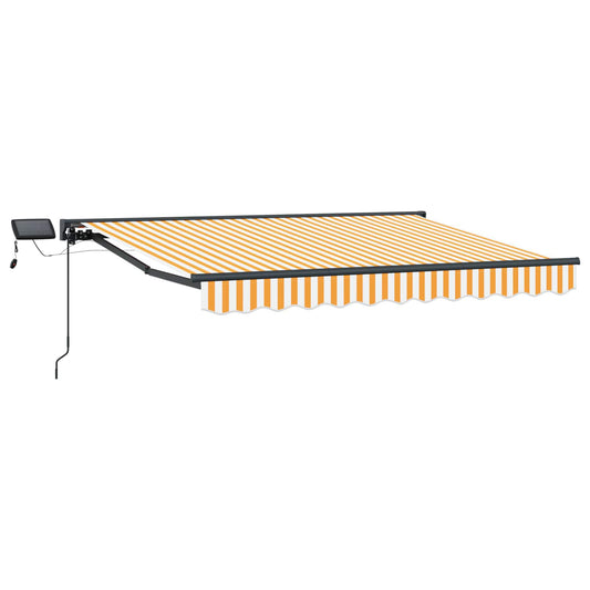Manual Awning Frame with LEDs 3 x 2.5 m