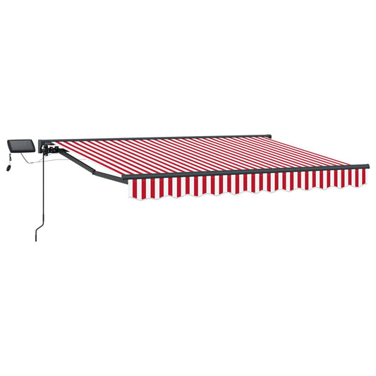 Manual Awning Frame with LEDs 3 x 2.5 m