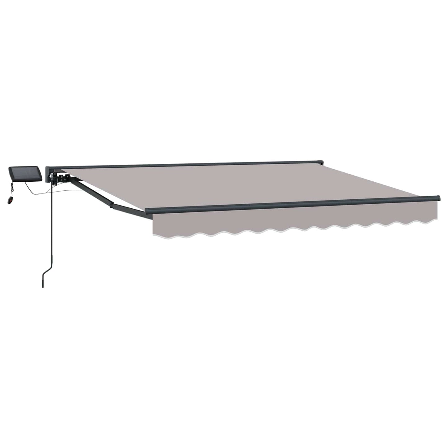 Light Grey and Anthracite 3 x 2.5 m Polyester with PU coating