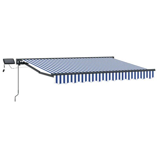 Manual Awning Frame with LEDs 3.5 x 2.5 m