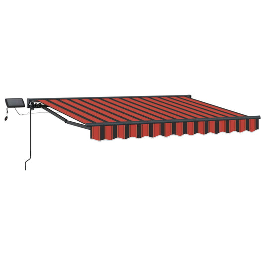 Manual Awning Frame with LEDs 3.5 x 2.5 m
