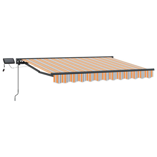 Manual Awning Frame with LEDs 3.5 x 2.5 m