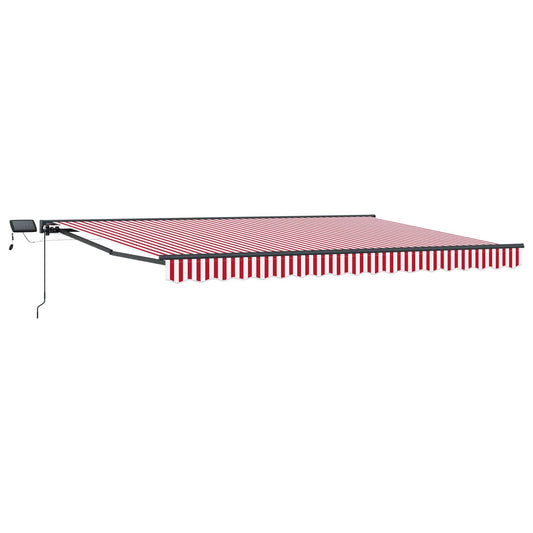 Manual Awning Frame with LEDs 5 x 3.5 m