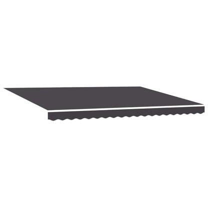 Electric Retractable Awning White and Anthracite 5 x 3.5 m
