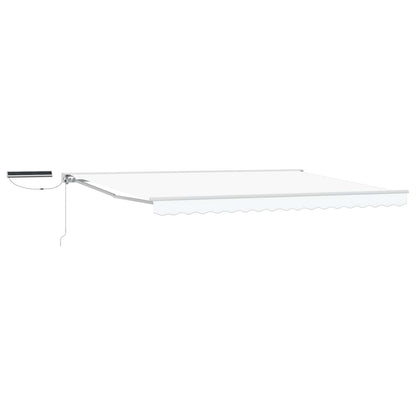 Electric Retractable Awning White 5 x 3.5 m