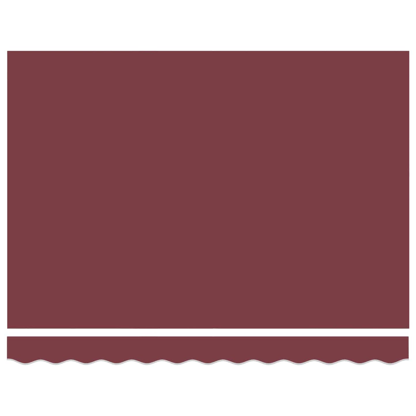 Electric Retractable Awning Burgundy and Anthracite 2.5 x 2 m