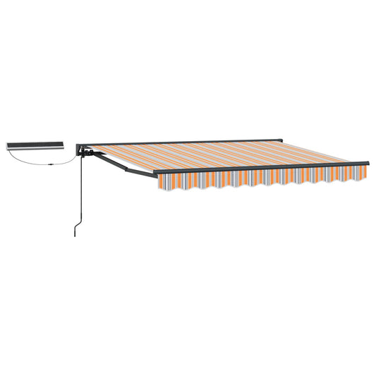 Electric Retractable Awning 3 x 2.5 m Polyester with PU coating