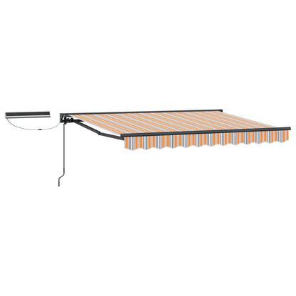 Electric Retractable Awning 3 x 2.5 m Polyester with PU coating