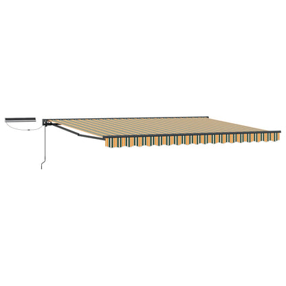 Electric Retractable Awning 4 x 3 m Polyester with PU coating