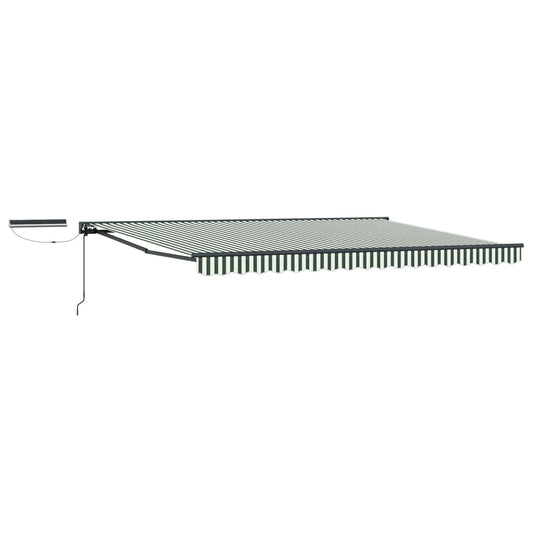 Electric Retractable Awning 4.5 x 3 m Polyester with PU coating