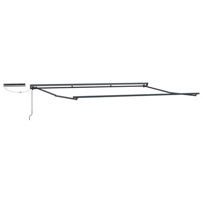 Electric Retractable Awning 5 x 3 m Polyester with PU coating