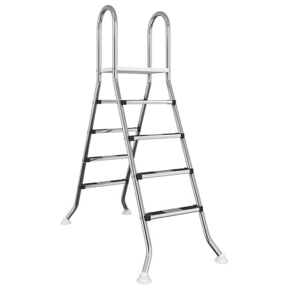 Above Ground Pool Ladder 195 x 150 cm 4-Step