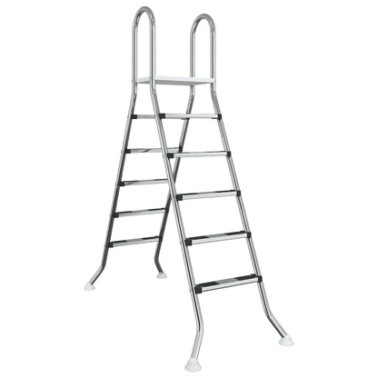 Above Ground Pool Ladder 224 x 175 cm 5-Step