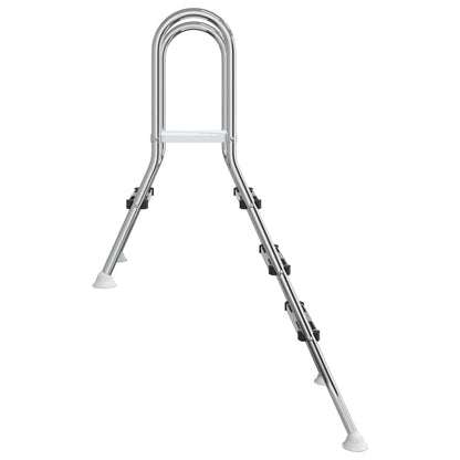 Partially in-Ground Pool Ladder 172 x 106 cm 3-Step