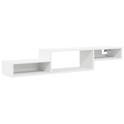 Wall-mounted TV Cabinet Wall-Mounted White 150 x 28 x 26 cm