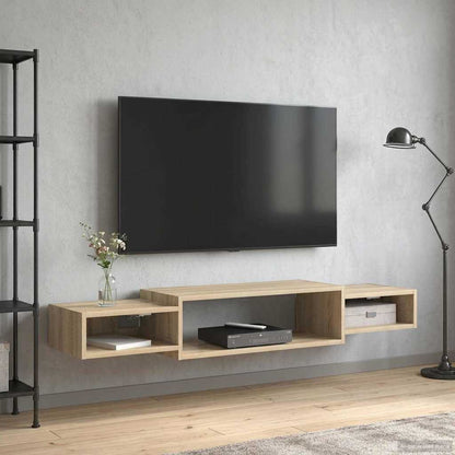 Wall-mounted TV Cabinet Wall-Mounted Sonoma Oak