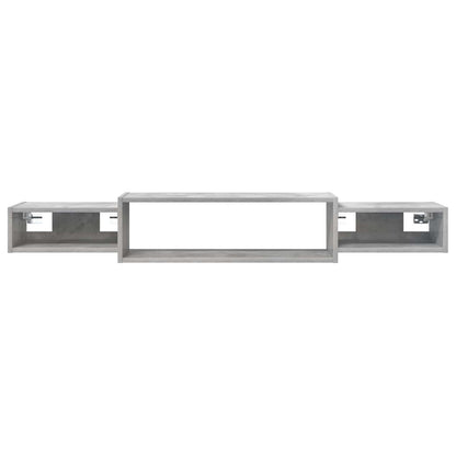 Wall-mounted TV Cabinet Wall-Mounted Concrete Grey