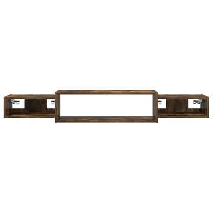 Wall-mounted TV Cabinet Wall-Mounted Smoked Oak