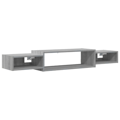 Wall-mounted TV Cabinet Wall-Mounted Grey Sonoma