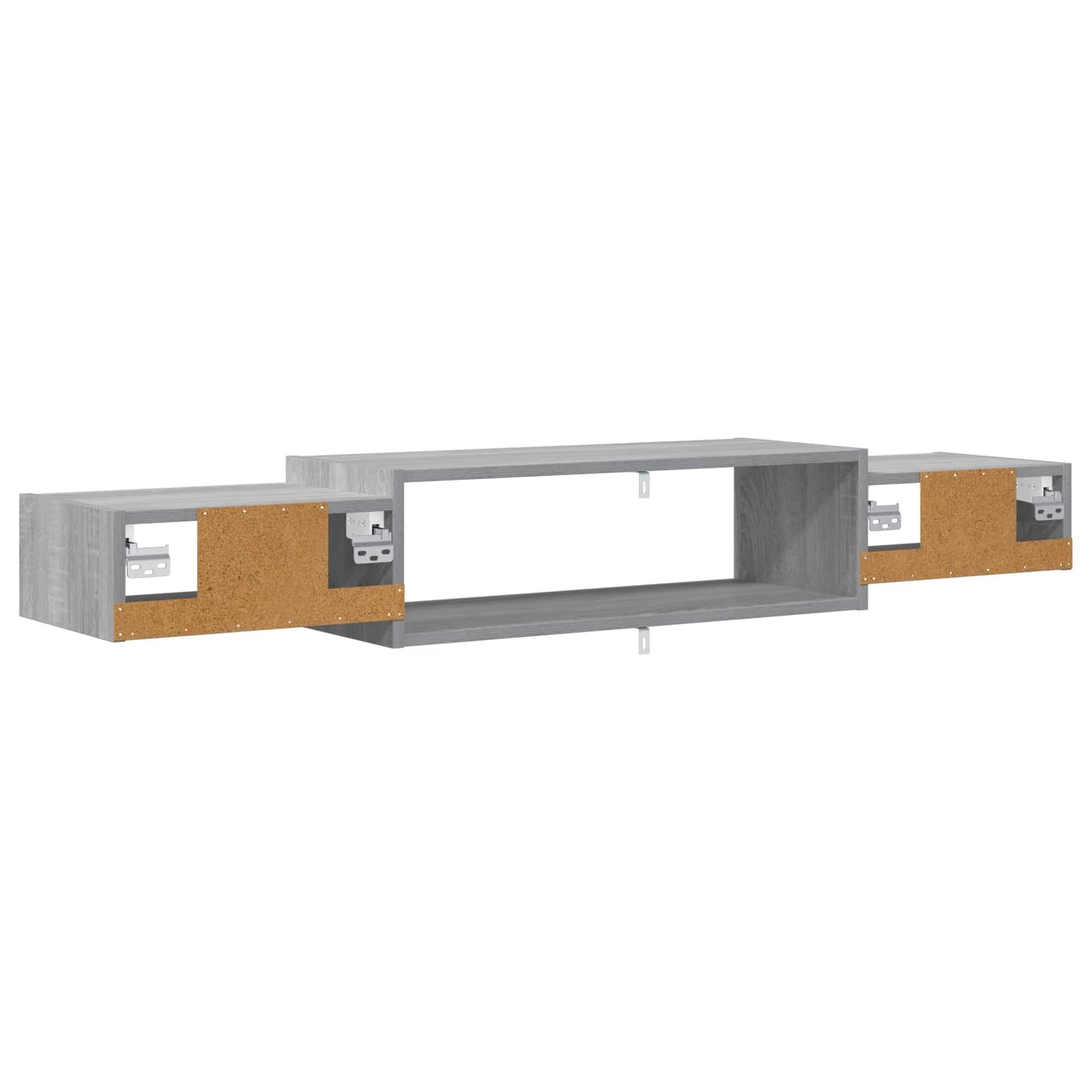 Wall-mounted TV Cabinet Wall-Mounted Grey Sonoma