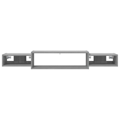 Wall-mounted TV Cabinet Wall-Mounted Grey Sonoma