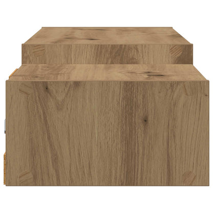 Wall-mounted TV Cabinet Wall-Mounted Artisan Oak