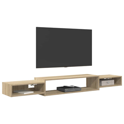 Wall-mounted TV Cabinet Wall-Mounted Sonoma Oak