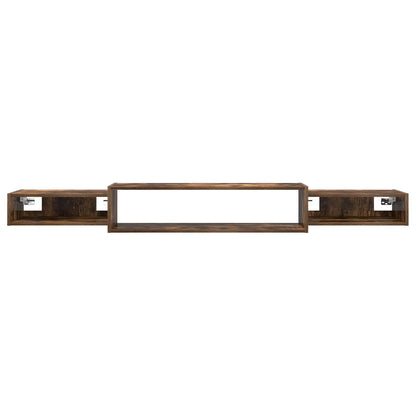 Wall-mounted TV Cabinet Wall-Mounted Smoked Oak