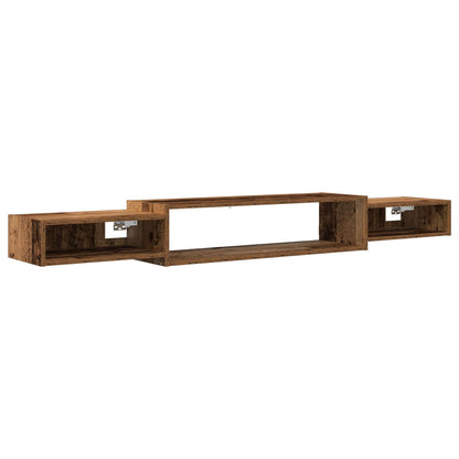 Wall-mounted TV Cabinet Wall-Mounted Old Wood 180 x 28 x 21 cm