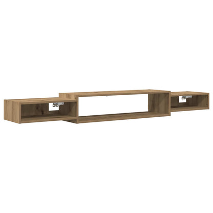 Wall-mounted TV Cabinet Wall-Mounted Artisan Oak