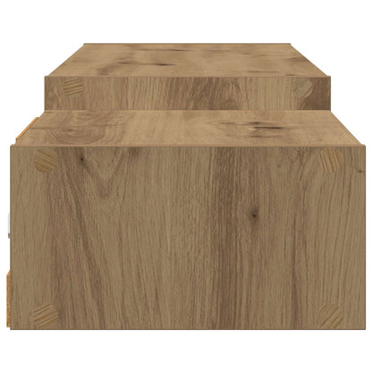 Wall-mounted TV Cabinet Wall-Mounted Artisan Oak