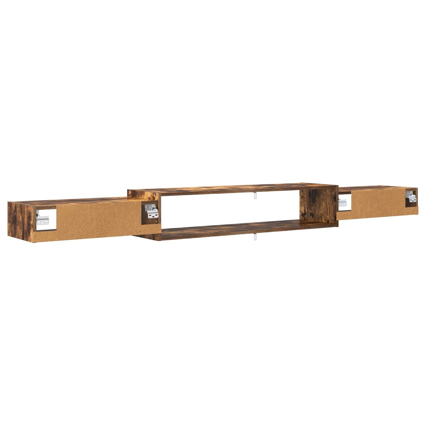 Wall-mounted TV Cabinet Wall-Mounted Smoked Oak