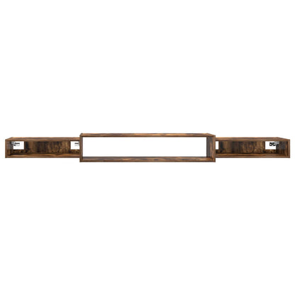 Wall-mounted TV Cabinet Wall-Mounted Smoked Oak