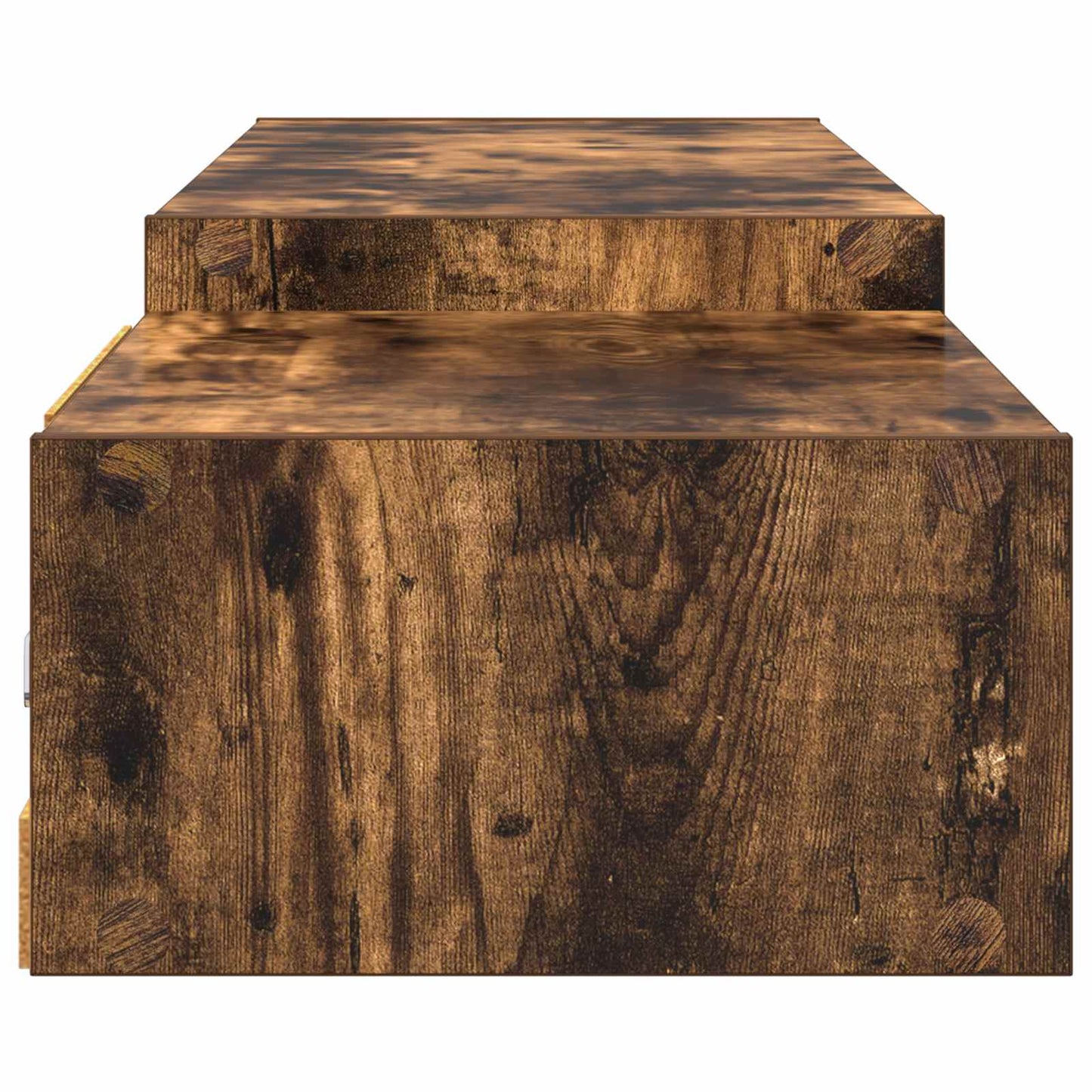 Wall-mounted TV Cabinet Wall-Mounted Smoked Oak