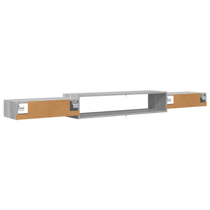 Wall-mounted TV Cabinet Wall-Mounted Grey Sonoma