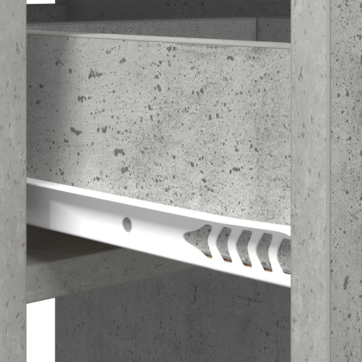 Dinning Table 115 x 70 x 75 cm Engineered Wood Concrete Grey