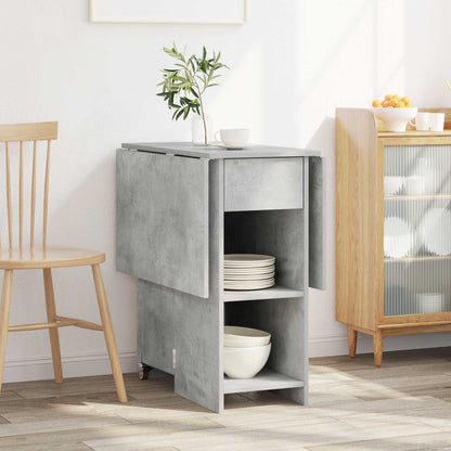 Dinning Table 115 x 70 x 75 cm Engineered Wood Concrete Grey