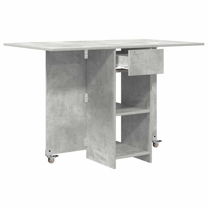 Dinning Table 115 x 70 x 75 cm Engineered Wood Concrete Grey