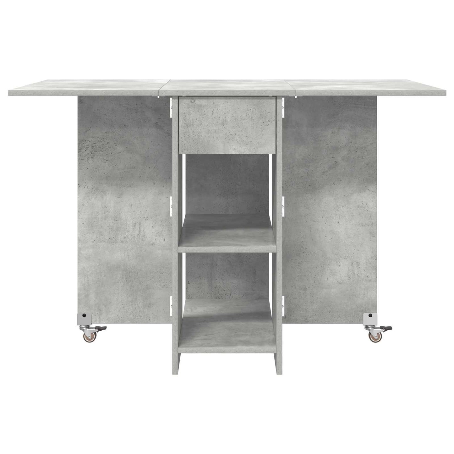 Dinning Table 115 x 70 x 75 cm Engineered Wood Concrete Grey
