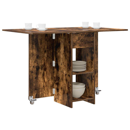 Dinning Table 115 x 70 x 75 cm Engineered Wood Smoked Oak